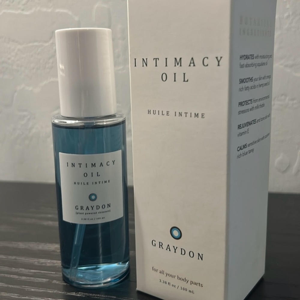INTIMACY OIL GRAYDON FOR ALL YOUR BODY PARTS NEW
